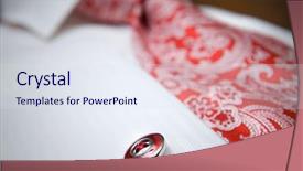  Presentation with photo - Presentation theme with best conferences - close-up photo of stud background and a sky blue colored foreground