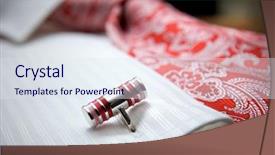  Presentation with photo - PPT theme featuring best conferences - close-up photo of stud background and a sky blue colored foreground