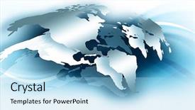  Presentation with networking world globalization global business - Amazing presentation design having best internet concept of global backdrop and a light blue colored foreground