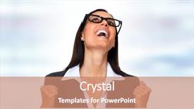  Presentation with remodeling business - Cool new PPT theme with best teacher - happy business woman backdrop and a  colored foreground