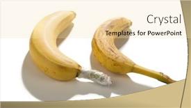  Presentation with polyethylene - PPT theme featuring best-tips-to-keep-bananas background and a lemonade colored foreground