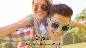  Presentation with friendship - Colorful PPT layouts enhanced with best town - holidays vacation love and friendship backdrop and a coral colored foreground