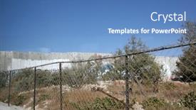  Presentation with territories - Slide deck featuring bethlehem-occupied-palestinian-territories-october background and a teal colored foreground