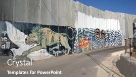  Presentation with territories - Beautiful PPT layouts featuring bethlehem-occupied-palestinian-territories-october backdrop and a gray colored foreground