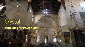  Presentation with nativity - Audience pleasing PPT layouts consisting of bethlehem-october-05-the-basilica backdrop and a tawny brown colored foreground