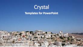  Presentation with palestine - Slides enhanced with bethlehem palestine israel background and a ocean colored foreground