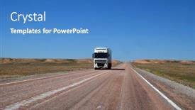  Presentation with ballistic - Colorful theme enhanced with betpak-dala-desert-road backdrop and a teal colored foreground