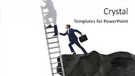  Presentation with business competition - Cool new slide deck with betrayal - business unethical competition concept backdrop and a white colored foreground