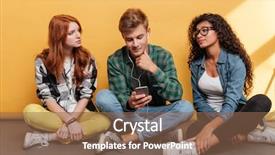  Presentation with love music - Presentation having betrayal - love triangle of two young background and a violet colored foreground