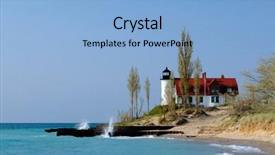  Presentation with break even point analysis bep - PPT layouts consisting of betsy - point betsie lighthouse built background and a light blue colored foreground