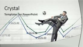  Presentation with betting - Audience pleasing theme consisting of betting - football game statistics mixed media backdrop and a sky blue colored foreground