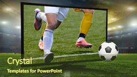  Presentation with translation - Cool new PPT theme with betting - watching smart tv translation backdrop and a tawny brown colored foreground