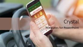  Presentation with sports betting - Beautiful presentation theme featuring betting on sports holding smart backdrop and a coral colored foreground