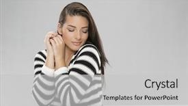  Presentation with indian woman face beauty - Colorful presentation design enhanced with amur leopard is a leopard backdrop and a  colored foreground.