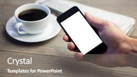  Presentation with crops - Theme having beverage crops - cropped image of person showing background and a gray colored foreground