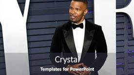  Presentation with performing arts - Colorful presentation theme enhanced with beverly-hills-feb-24-jamie backdrop and a tawny brown colored foreground