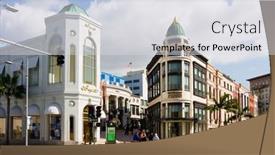  Presentation with rodeo - Beautiful presentation theme featuring beverly-hills-february-8-rodeo backdrop and a  colored foreground