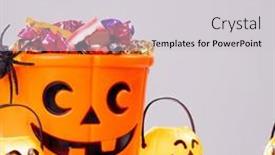  Presentation with ghosts - Theme featuring beware-of-ghosts-text and a light gray colored foreground