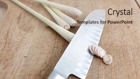  Presentation with lemon grass - Presentation theme having bg - lemon grass isolated background and a mint green colored foreground