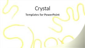  Presentation with shoe - Cool new PPT theme with bg - shoe laces isolated on white backdrop and a cream colored foreground