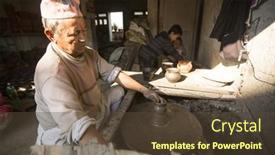  Presentation with working capital - Colorful presentation enhanced with bhaktaour-nepal-dec-7-2013 backdrop and a tawny brown colored foreground