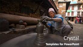  Presentation with working capital - Colorful presentation enhanced with bhaktaour-nepal-dec-7-unidentified backdrop and a dark gray colored foreground