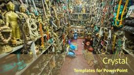  Presentation with cultural - Audience pleasing presentation consisting of bhaktapur-nepal-circa-dec-2013 backdrop and a  colored foreground