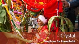  Presentation with rebirth - Amazing PPT layouts having cloud hidden dilemma depression bliss backdrop and a light gray colored foreground