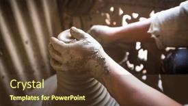  Presentation with working capital - Colorful PPT theme enhanced with bhaktapur-nepal-dec-7-2013 backdrop and a tawny brown colored foreground