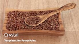  Presentation with bhutanese - PPT theme having bhutanese red rice background and a red colored foreground