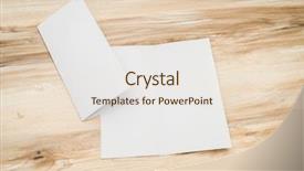  Presentation with watercolor paper texture white art - Beautiful presentation theme featuring bi - bifold white template paper backdrop and a  colored foreground