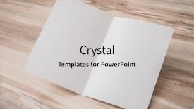  Presentation with watercolor paper texture white art - Presentation design consisting of bi - bifold white template paper background and a light gray colored foreground
