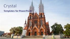  Presentation with blessed - Amazing presentation design having bialystok-poland-september-17-2018 backdrop and a  colored foreground