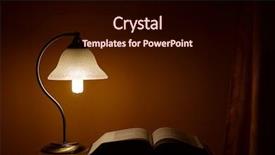  Presentation with open book - Beautiful presentation featuring night with an open backdrop and a wine colored foreground