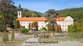  Presentation with new era - Colorful slide deck enhanced with bible construction - new chopovo novo hopovo monastery backdrop and a coral colored foreground