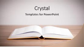  Presentation with bible school - Slides enhanced with bible school - open book on wood background background and a  colored foreground