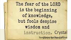  Presentation with proverb - Amazing PPT theme having bible verses from proverbs my backdrop and a lemonade colored foreground