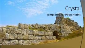  Presentation with biblical - Audience pleasing presentation consisting of biblical culture - ruins of ancient greek colony backdrop and a  colored foreground