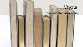  Presentation with books - Audience pleasing theme consisting of decoration universit - old books isolated on white backdrop and a mint green colored foreground