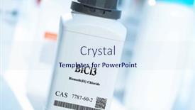  Presentation with packaging - Presentation theme having bicl3-bismuth-iii-chloride-cas background and a sky blue colored foreground