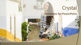  Presentation with thai local language - Colorful PPT layouts enhanced with bicycle after buying some fresh backdrop and a  colored foreground