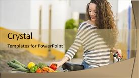  Presentation with tourist - Colorful slides enhanced with bicycle after buying some fresh backdrop and a yellow colored foreground