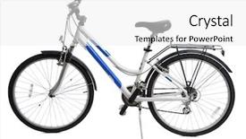  Presentation with brown sugar isolated on white - Amazing PPT layouts having bicycle isolated on white background backdrop and a white colored foreground