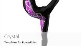  Presentation with figure skating - Audience pleasing PPT theme consisting of biellmann-spin-man-figure-skating backdrop and a white colored foreground