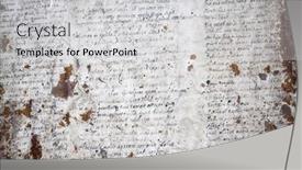  Presentation with transylvania - Presentation theme enhanced with biertan-transylvania-romania-25-july background and a light gray colored foreground