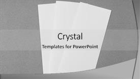  Presentation with gray - Slides consisting of bifold white template paper background and a light gray colored foreground