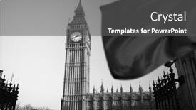  Presentation with mourning - Cool new theme with big-ben-in-westminster backdrop and a dark gray colored foreground