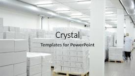  Presentation with bladder and kidneys medical - Amazing presentation theme having big box store - medical warehouse backdrop and a light gray colored foreground