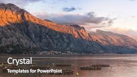  Presentation with cage - Cool new theme with big cages for fish farming backdrop and a tawny brown colored foreground