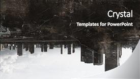  Presentation with modern medicine cardiology concept mixed - Presentation with big cities world - modern business city mixed media background and a  colored foreground